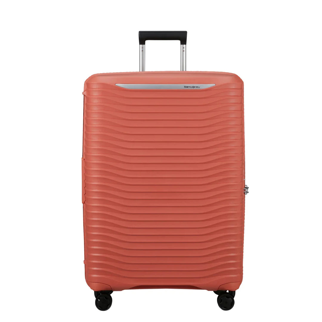 Voorkant van de Samsonite Upscape 75 in clay #kleur_clay
