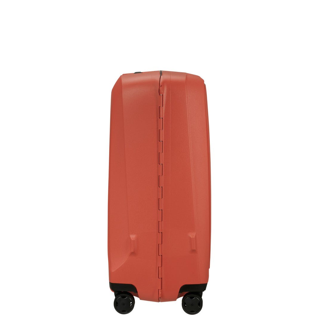 Zijkant van de Samsonite Essens 69 in clay #kleur_clay