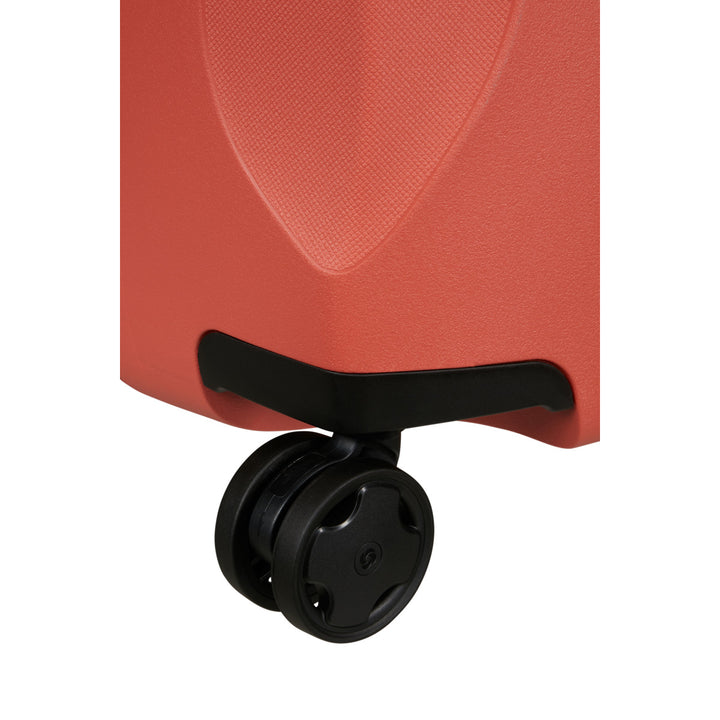 Wielen van de Samsonite Essens 75 in clay #kleur_clay