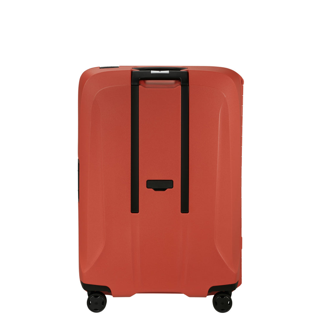 Achterkant van de Samsonite Essens 75 in clay #kleur_clay