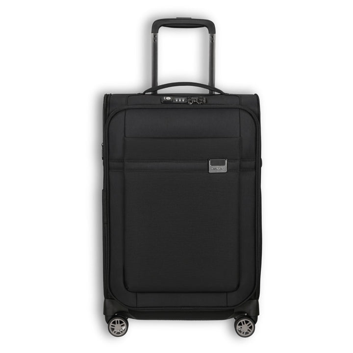 Voorkant van de Samsonite Airea handbagage 35 EXP zwart #kleur_zwart