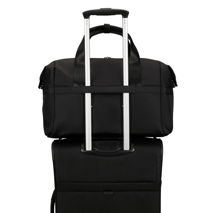 Op koffer van de Samsonite airea weekendtas black #kleur_black