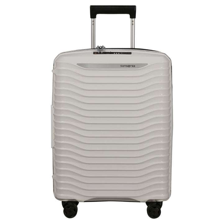 Voorkant van de Samsonite Upscape 55 handbagage koffer cloud-white #kleur_cloud-white