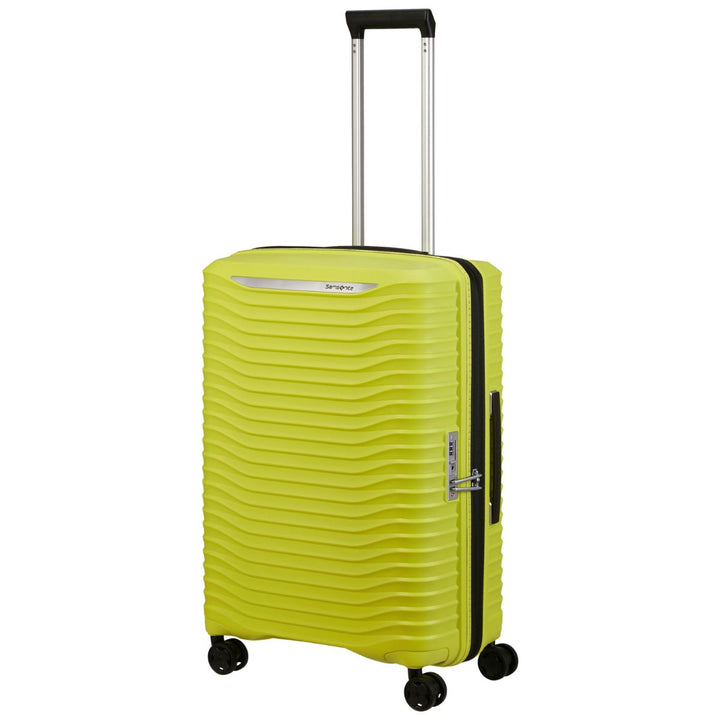 Voorzijde van de Samsonite Upscape 68 middelmaat koffer lime #kleur_lime