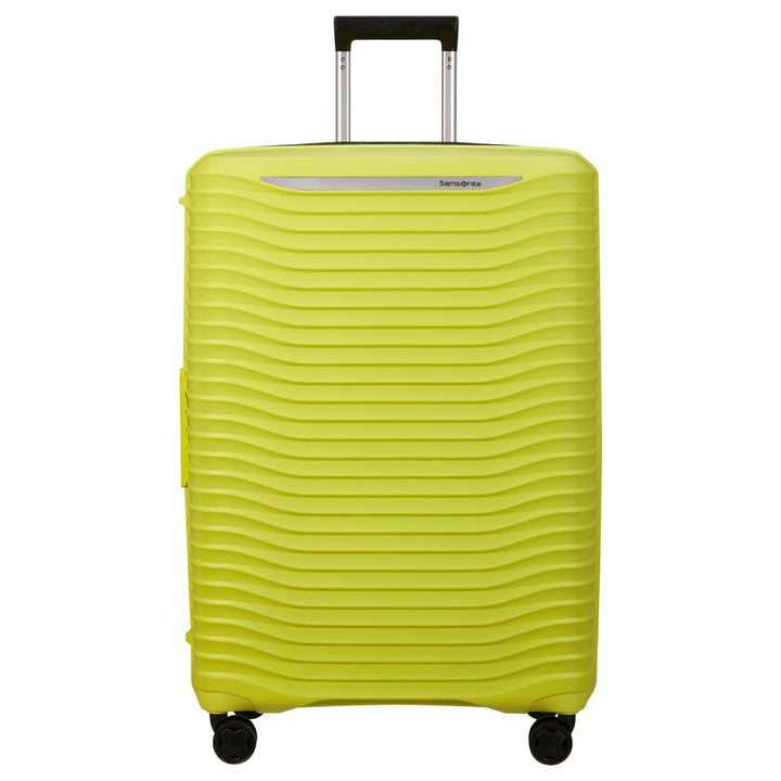 Voorkant van de Samsonite Upscape 75 grote koffer lime #kleur_lime
