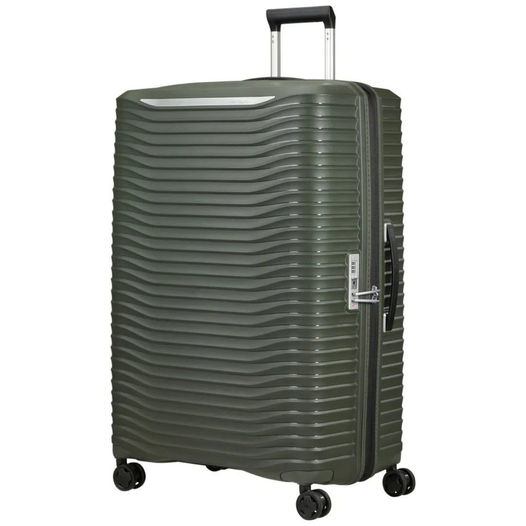 Voorzijde van de Samsonite Upscape 81 EXP donkergroen #kleur_donkergroen
