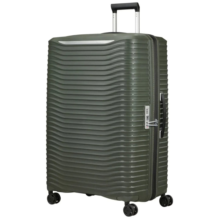 Voorzijde van de Samsonite Upscape 81 EXP donkergroen #kleur_donkergroen
