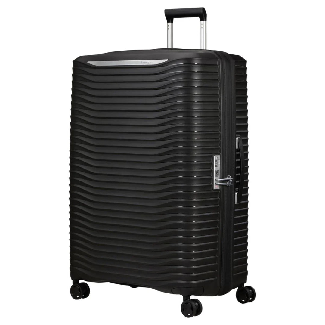 Voorzijde van de Samsonite Upscape 81 EXP zwart #kleur_zwart