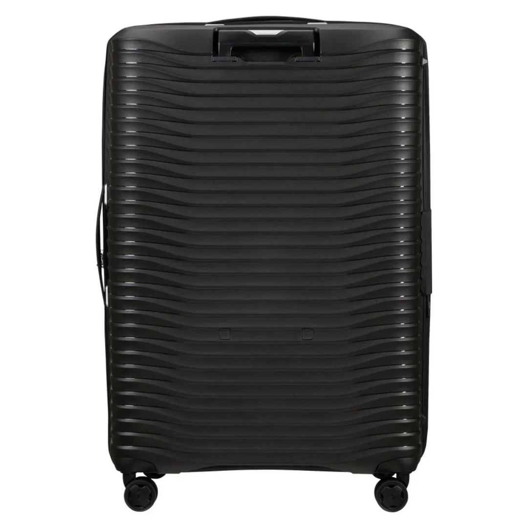 Achterkant van de Samsonite Upscape 81 EXP zwart #kleur_zwart