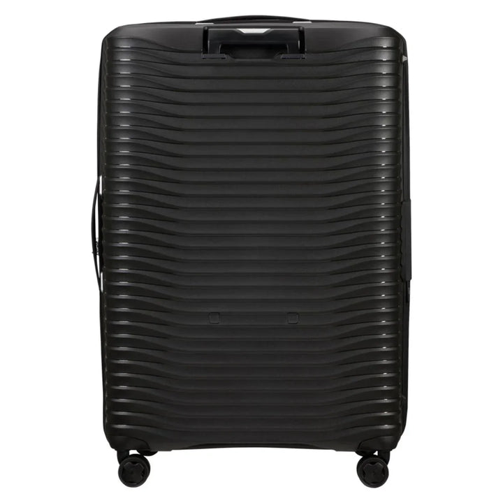Achterkant van de Samsonite Upscape 81 EXP zwart #kleur_zwart