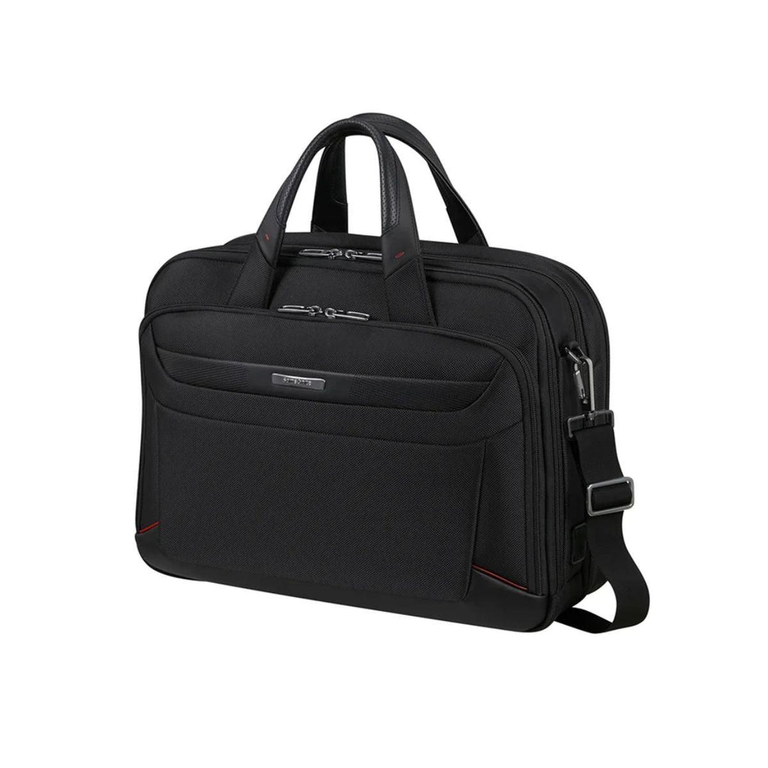 Voorzijde Samsonite Pro DLX 6 Bailhandle 15,6 zwart