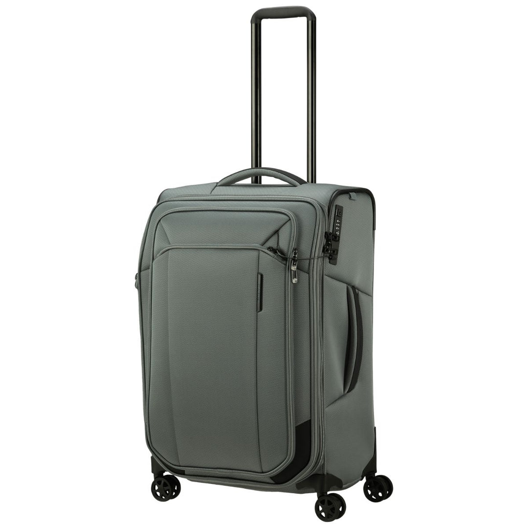 Voorzijde Samsonite Respark 67 EXP koffer grijs #kleur_grijs