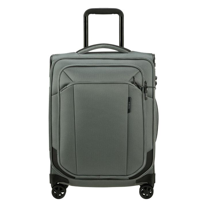 Voorkant Samsonite Respark handbagage koffer grijs #kleur_grijs