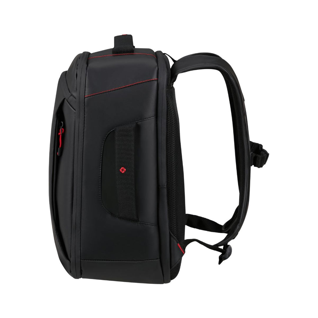 Zijkant van de Samsonite ecodiver cabin s zwart #kleur_zwart