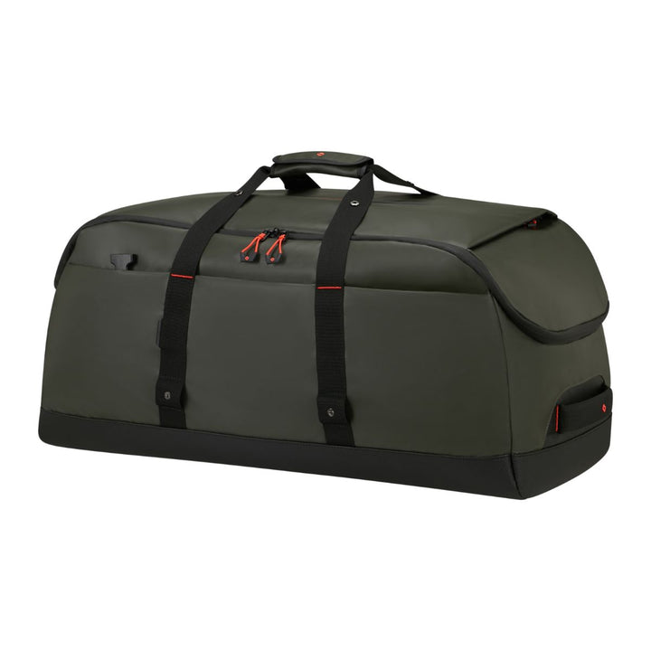Voorzijde van de Samsonite Ecodiver Duffle L donkergroen #kleur_donkergroen
