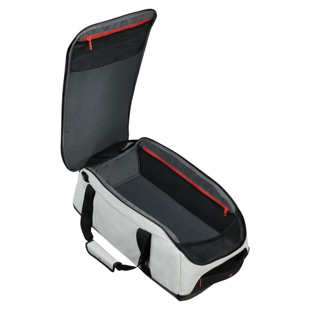 Binnenkant van de Samsonite Ecoiver Duffle s cloud-white #kleur_cloud-white
