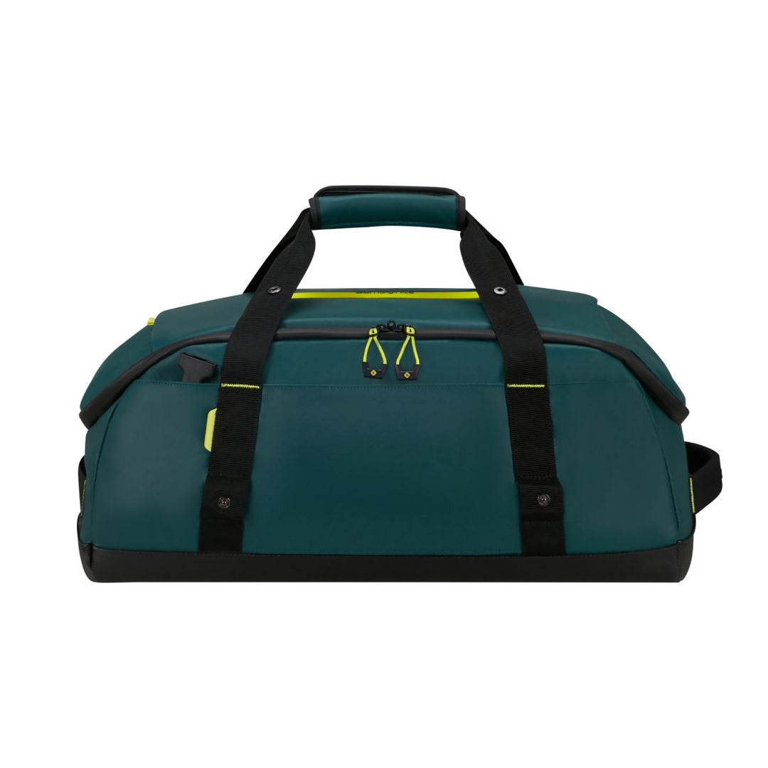 Voorkant van de Samsonite Ecoiver Duffle s teal lime #kleur_teal-lime