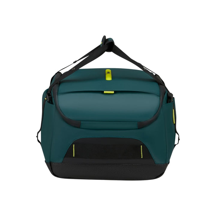 Bovenkant van de Samsonite Ecoiver Duffle s teal lime #kleur_teal-lime