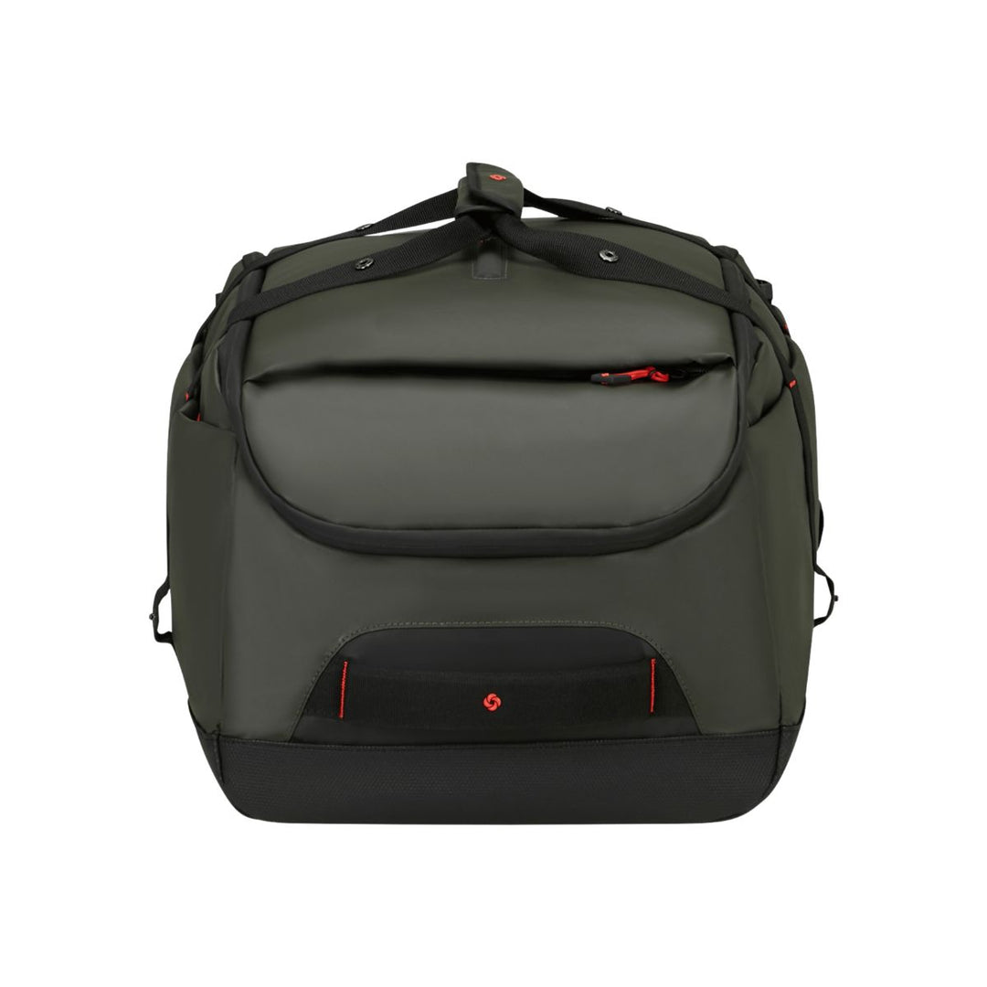 Bovenkant van de Ecoidver duffle m donkergroen #kleur_donkergroen