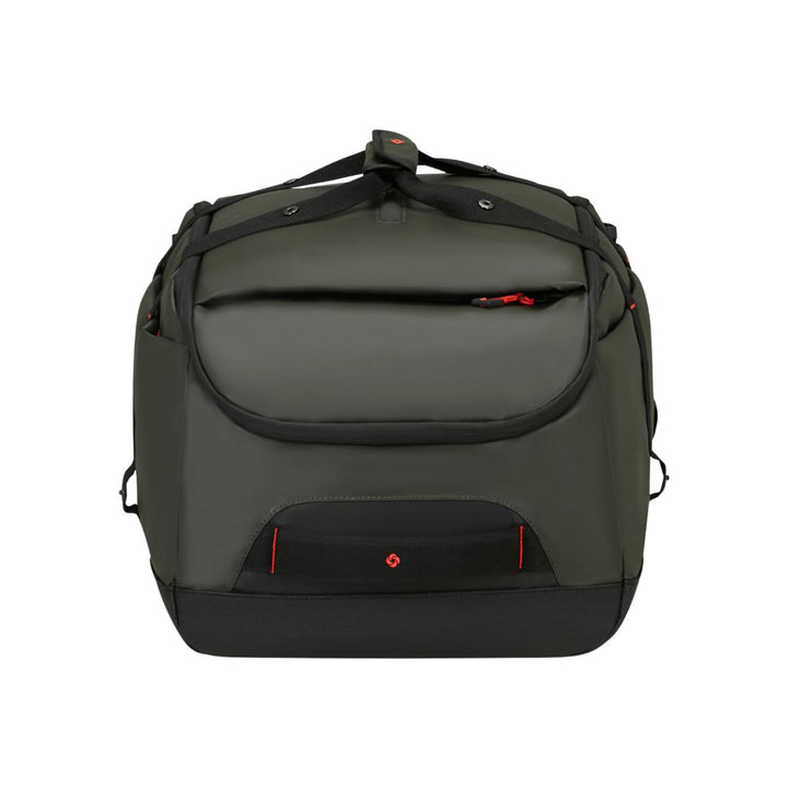 Bovenkant van de Ecoidver duffle m donkergroen #kleur_donkergroen