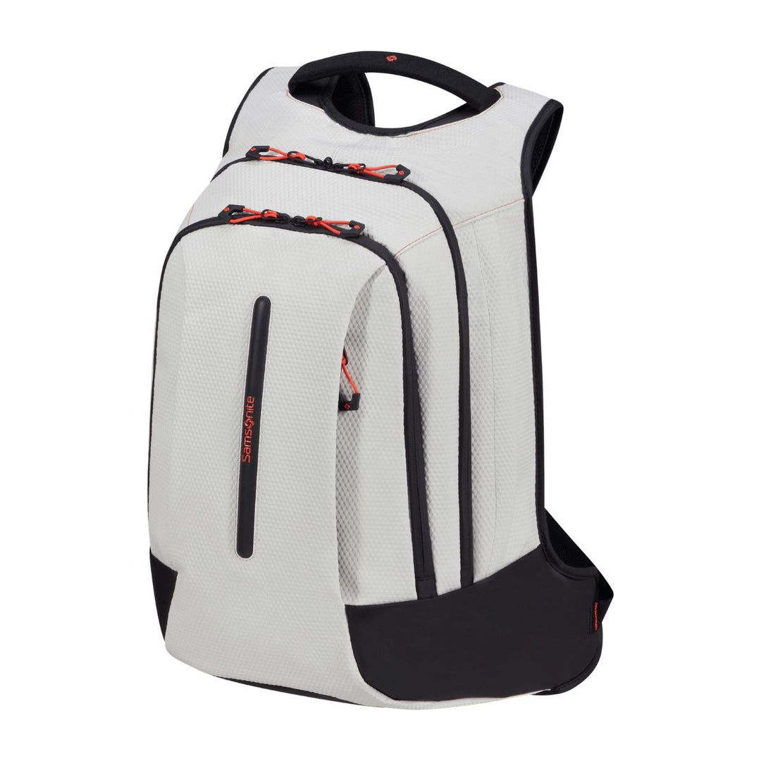 Voorzijde van de Samsonite Ecoidver L Laptop rugzak cloud-white #kleur_cloud-white