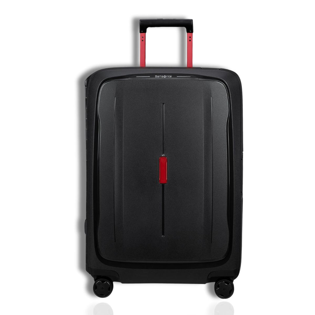 Voorkant Samsonite Essens 75 koffer charcoal-red #kleur_charcoal-red