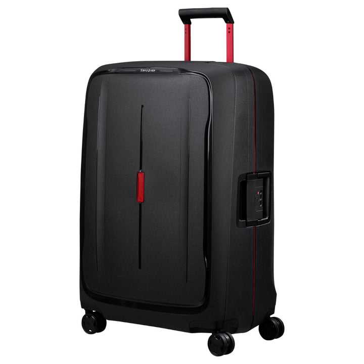 Voorzijde Samsonite Essens 75 koffer charcoal-red #kleur_charcoal-red