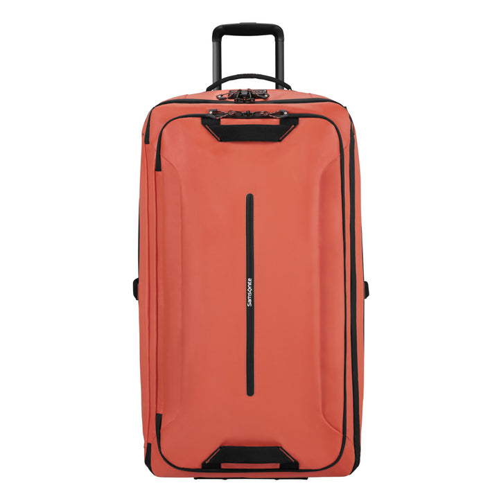 Voorkant van de Samsonite ecodiver 79 reistas in clay #kleur_clay