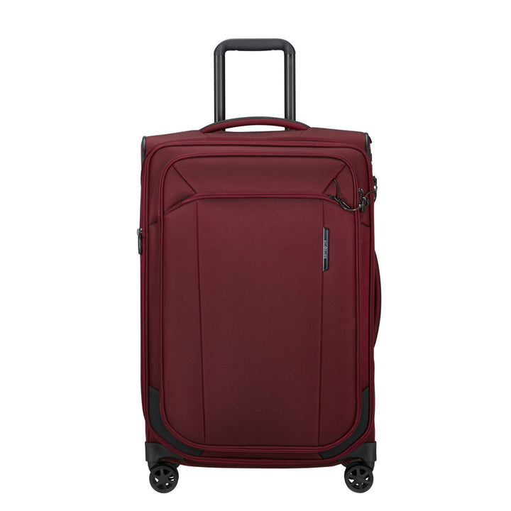 Voorkant van de Samsonite Respark middelmaat koffer 67 burgundy #kleur_burgundy