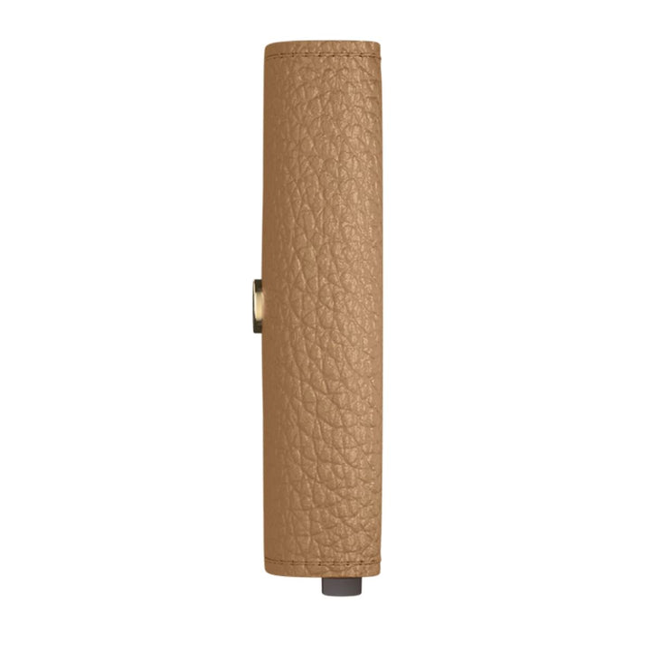 Zijkant van de Secrid Envolope mini wallet in cappuccino #kleur_cappuccino