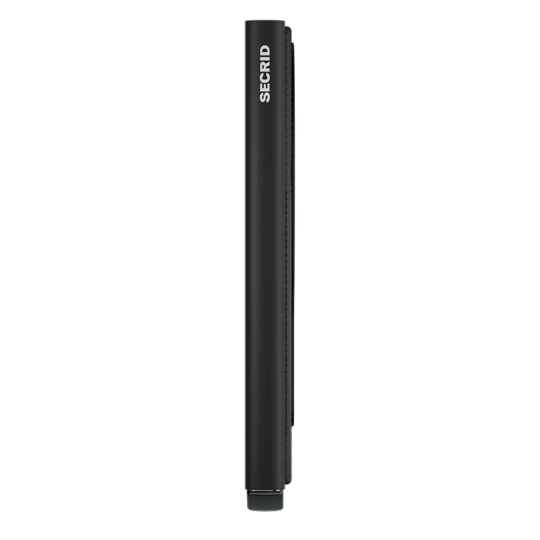 ZIjkant van de Secrid Magsafe card portector in black #kleur_black