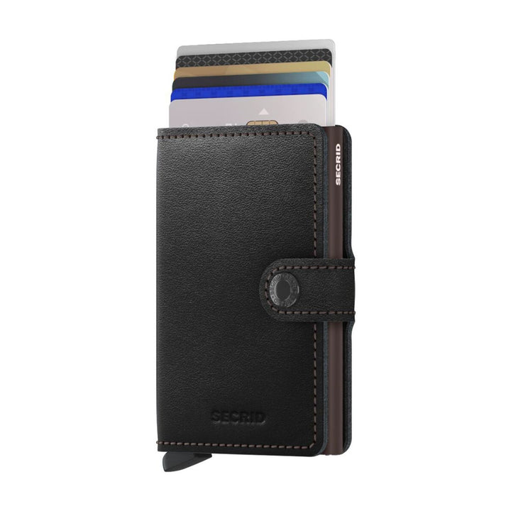 Binnenkant van de Secrid Mini wallet Black-Brown #kleur_black-brown