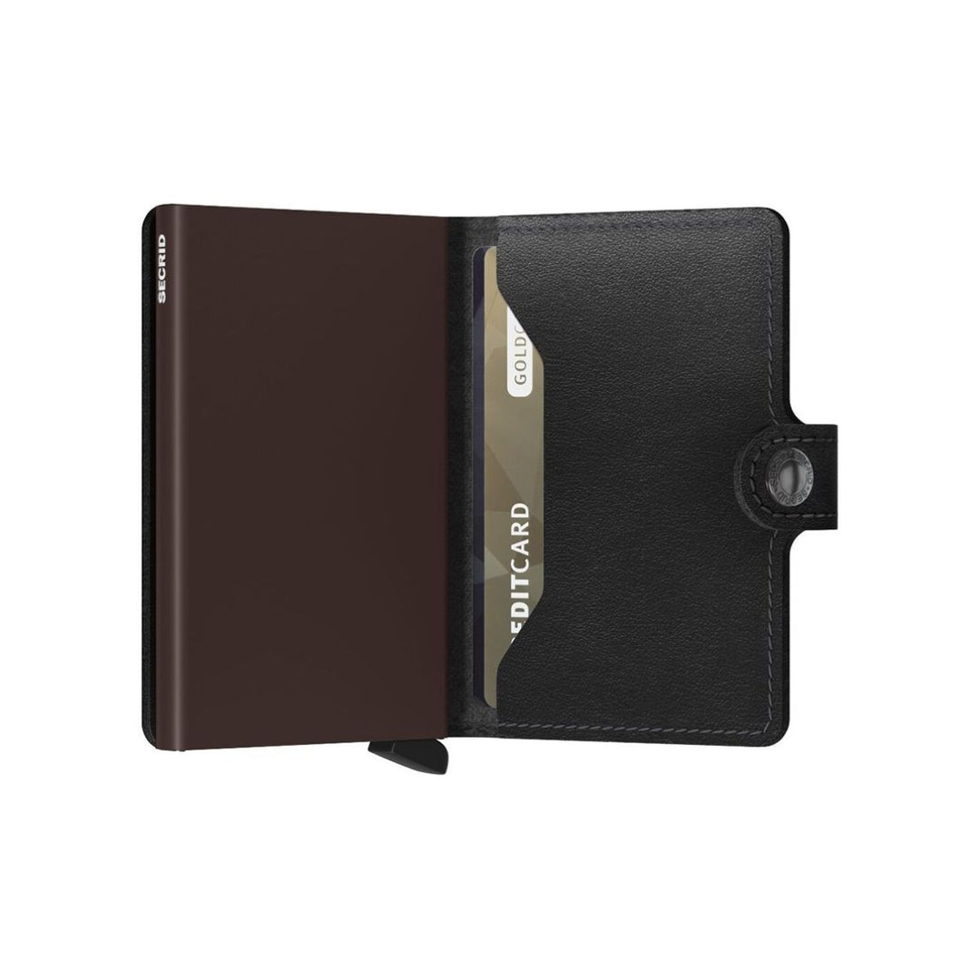 Binnenkant van de Secrid Mini wallet Black-Brown #kleur_black-brown