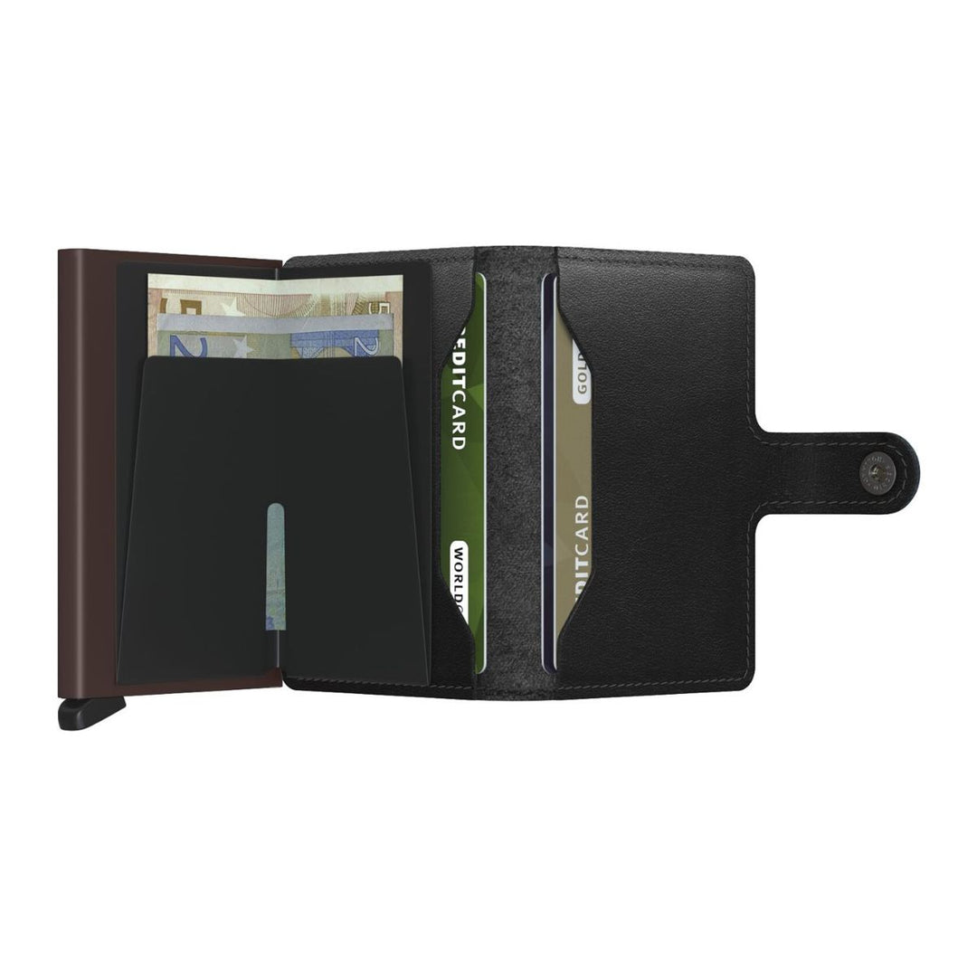 Binnenkant van de Secrid Mini wallet Black-Brown #kleur_black-brown