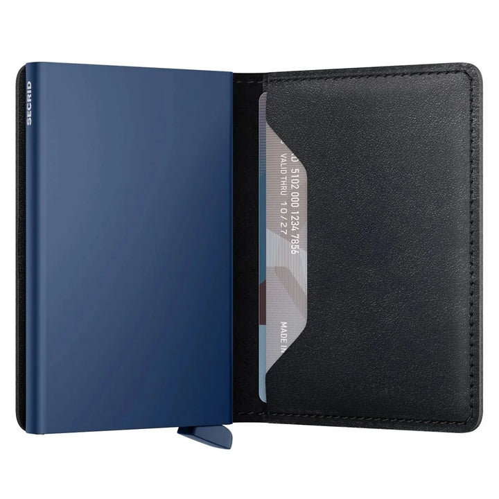 Binnenkant van de Secrid slim wallet black-navy #kleur_black-navy