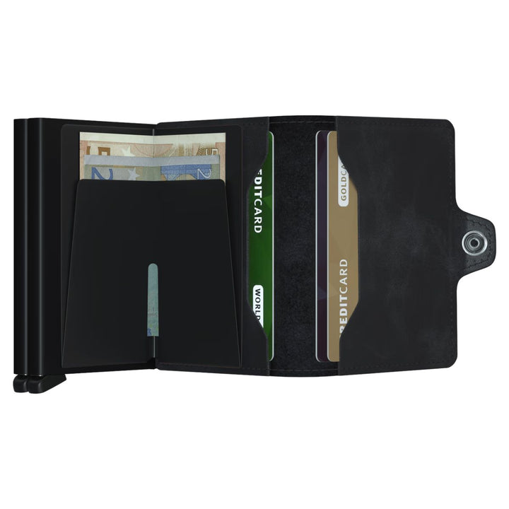 Binnenkant van de Secrid twinwallet Black #kleur_black