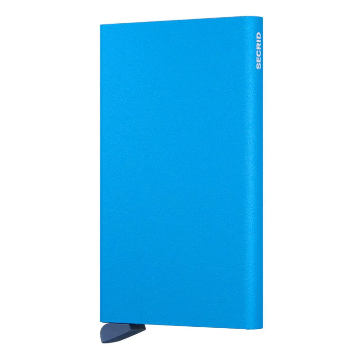 Voorkant van de Secrid Card protector in ultra blauw #kleur_ultra-blauw
