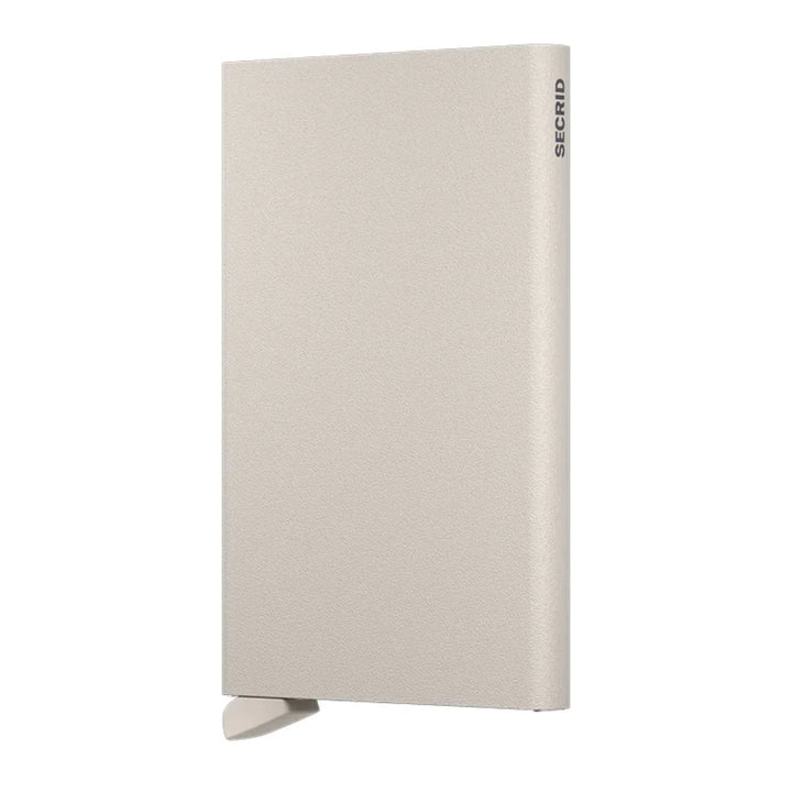 Voorkant van de Secrid Card protector in powder wit #kleur_wit