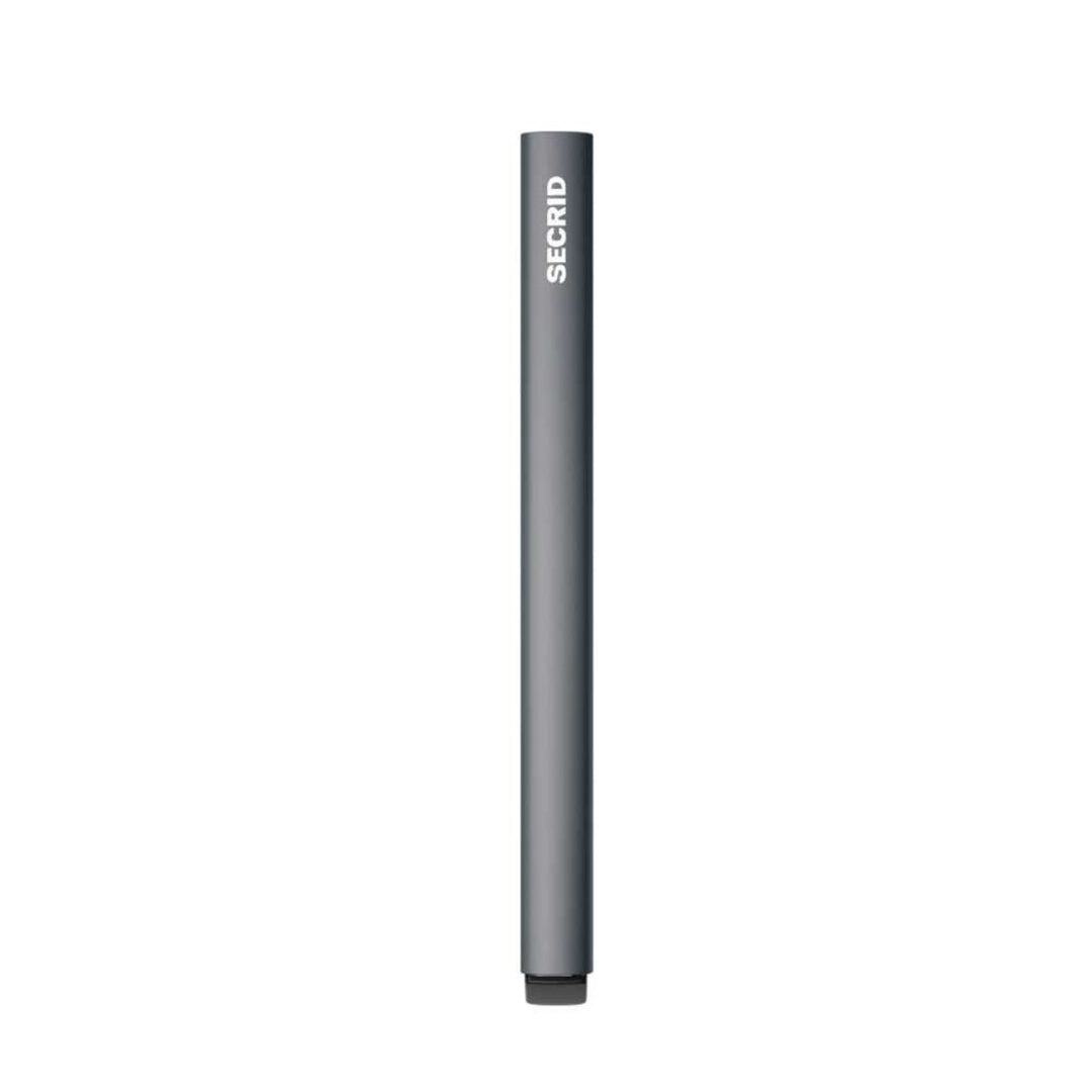Zijkant van de Secrid Kaardhouder silver #kleur_silver