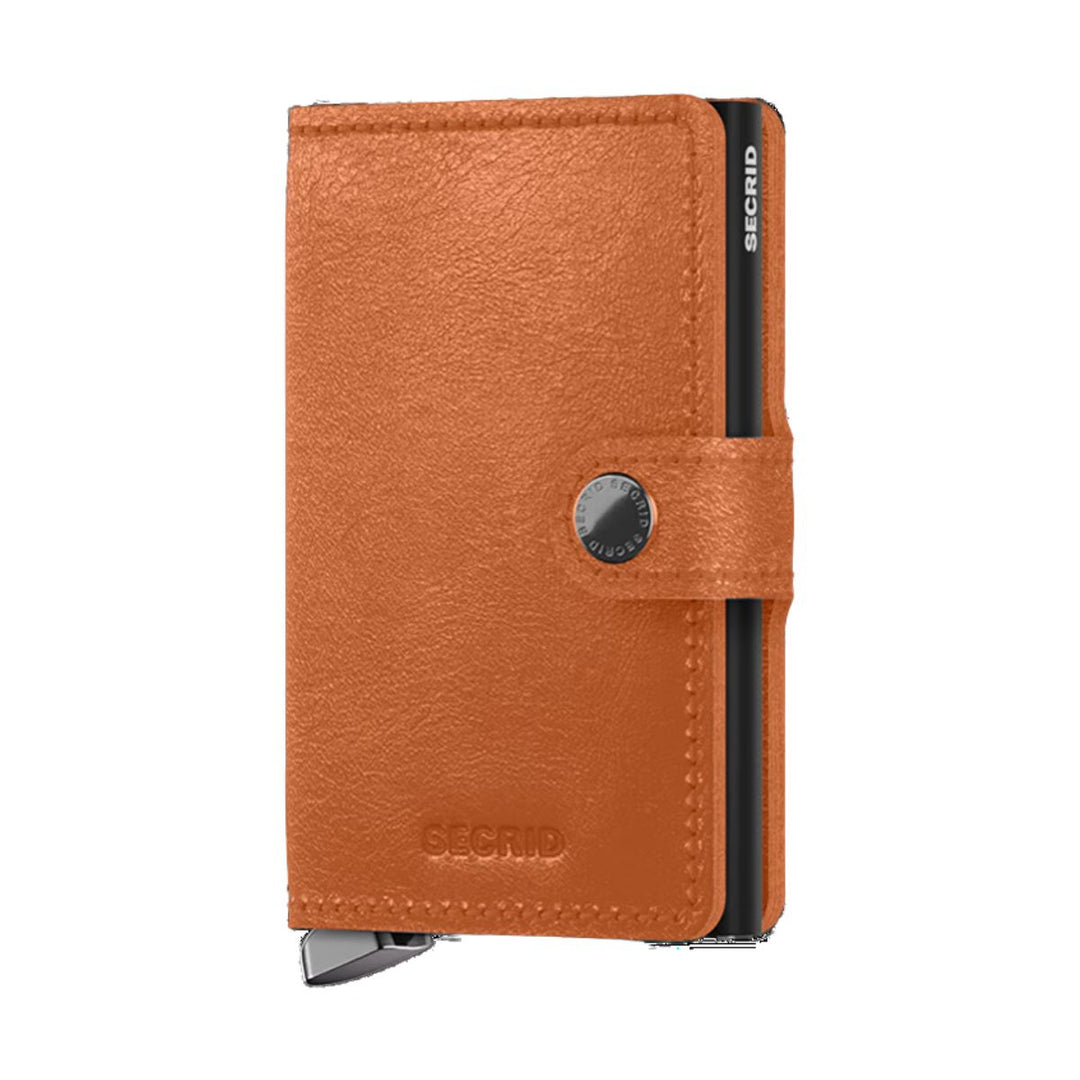 Voorkant Secrid Miniwallet premium cognac #kleur_cognac