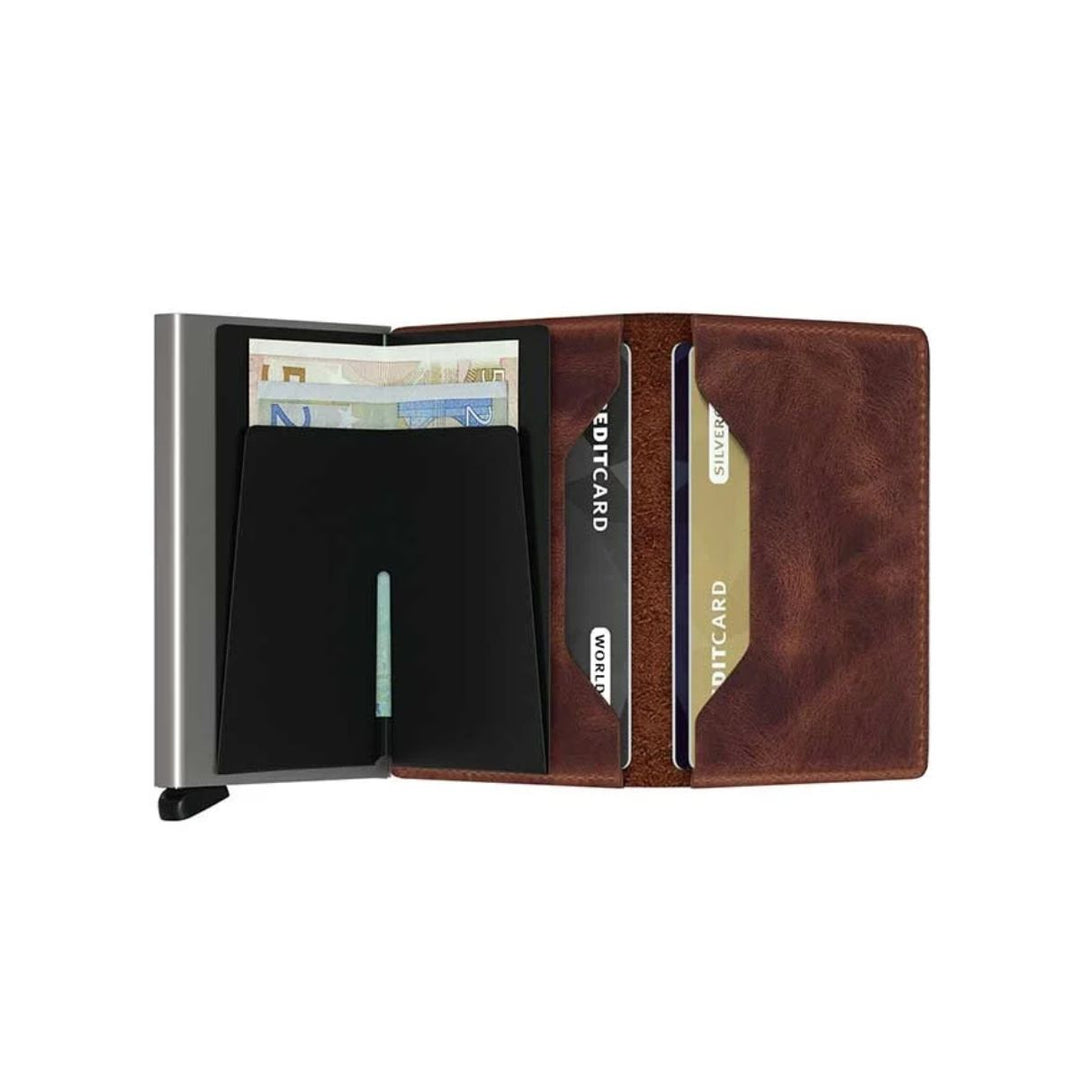 van de Secrid slim wallet in het bruin #kleur_bruin