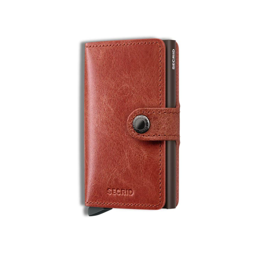 Voorkant van de Secrid Miniwallet Vintage-Orange #kleur_vintage-orange