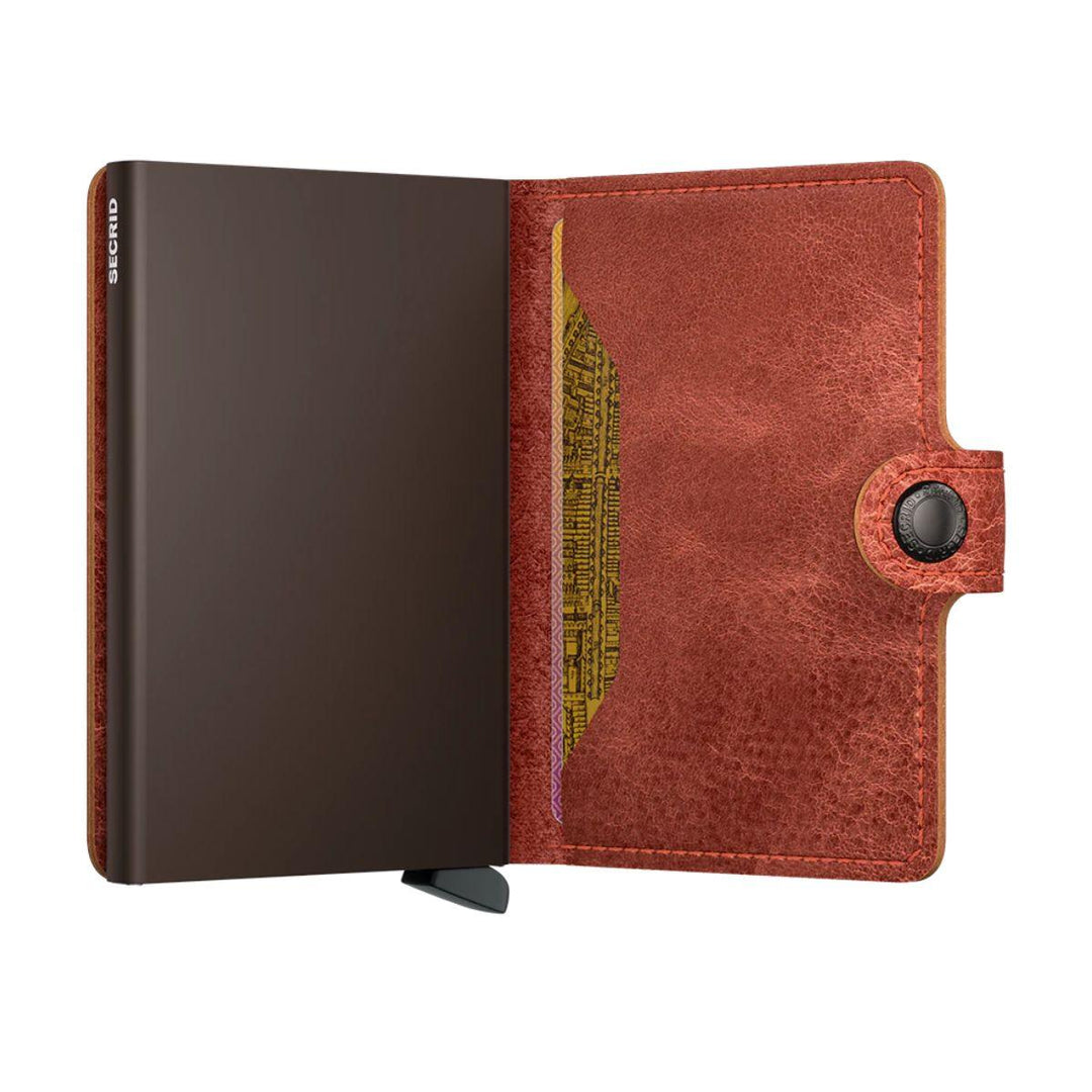 Binnenkant van de Secrid Miniwallet Vintage-Orange #kleur_vintage-orange