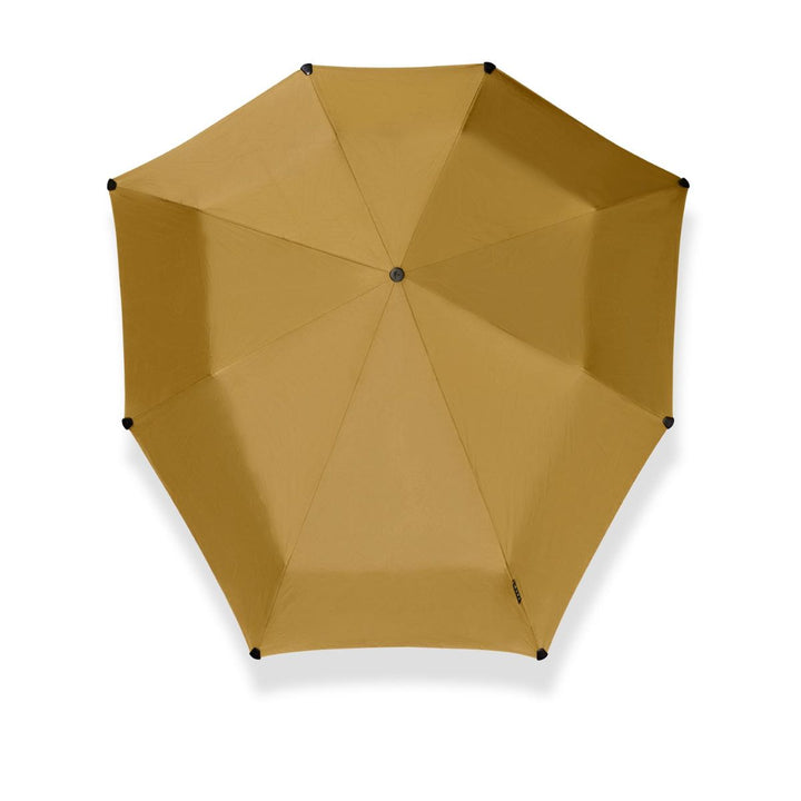 Bovenkant van de Senz Manual storm paraplu golden palm #kleur_golden-palm