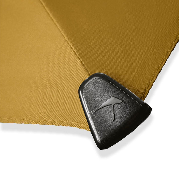 Details van de Senz Manual storm paraplu golden palm #kleur_golden-palm