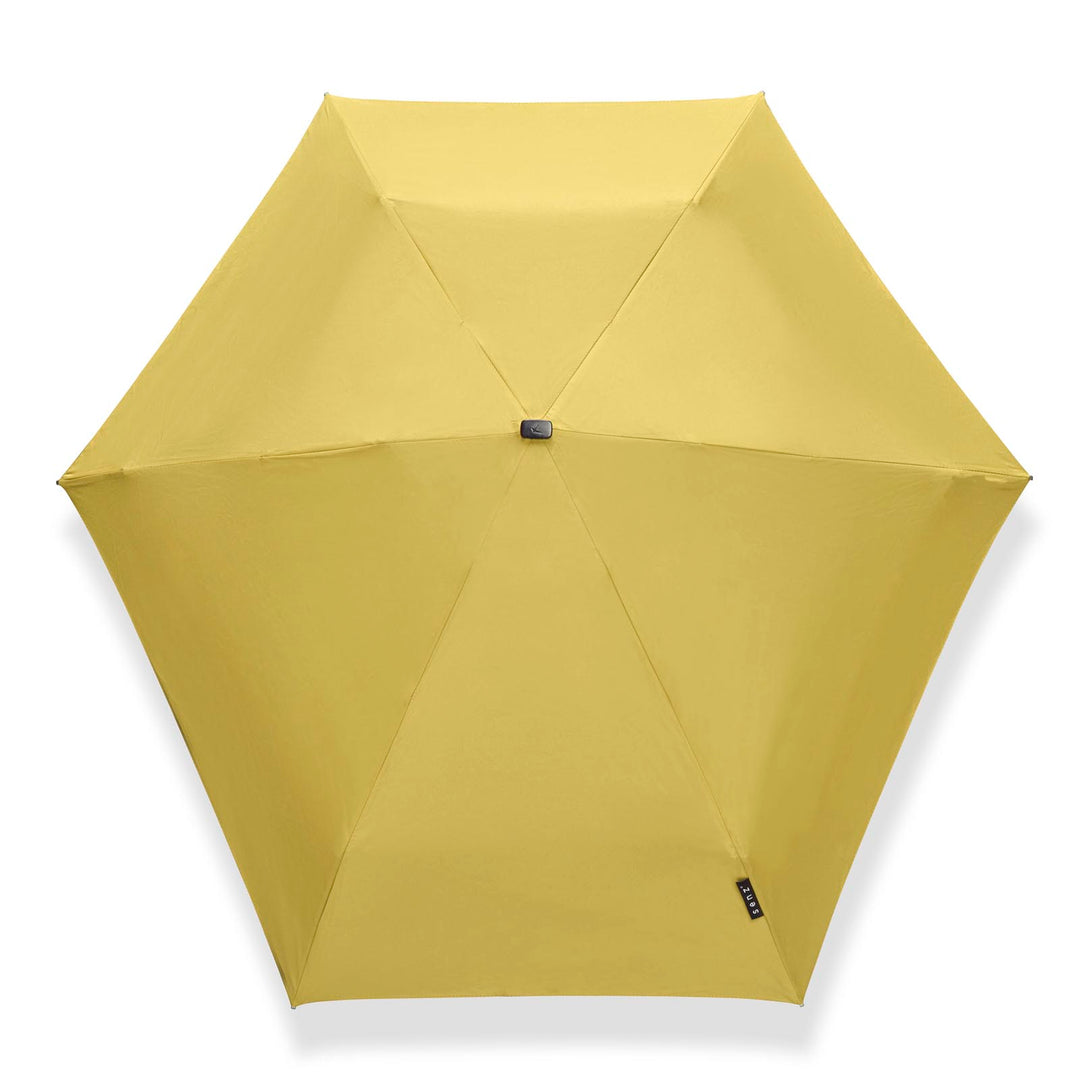 Bovenkant van de Senz micro opvouwbare storm paraplu citron #kleur_citron