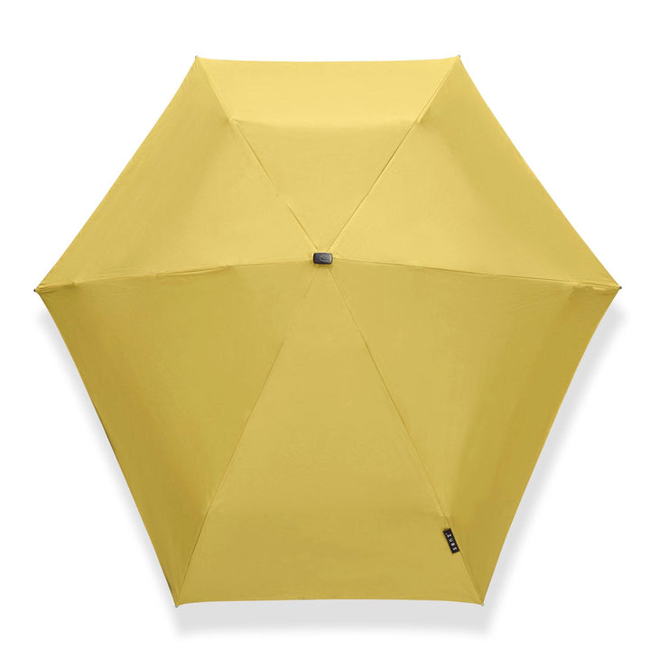 Bovenkant van de Senz micro opvouwbare storm paraplu citron #kleur_citron