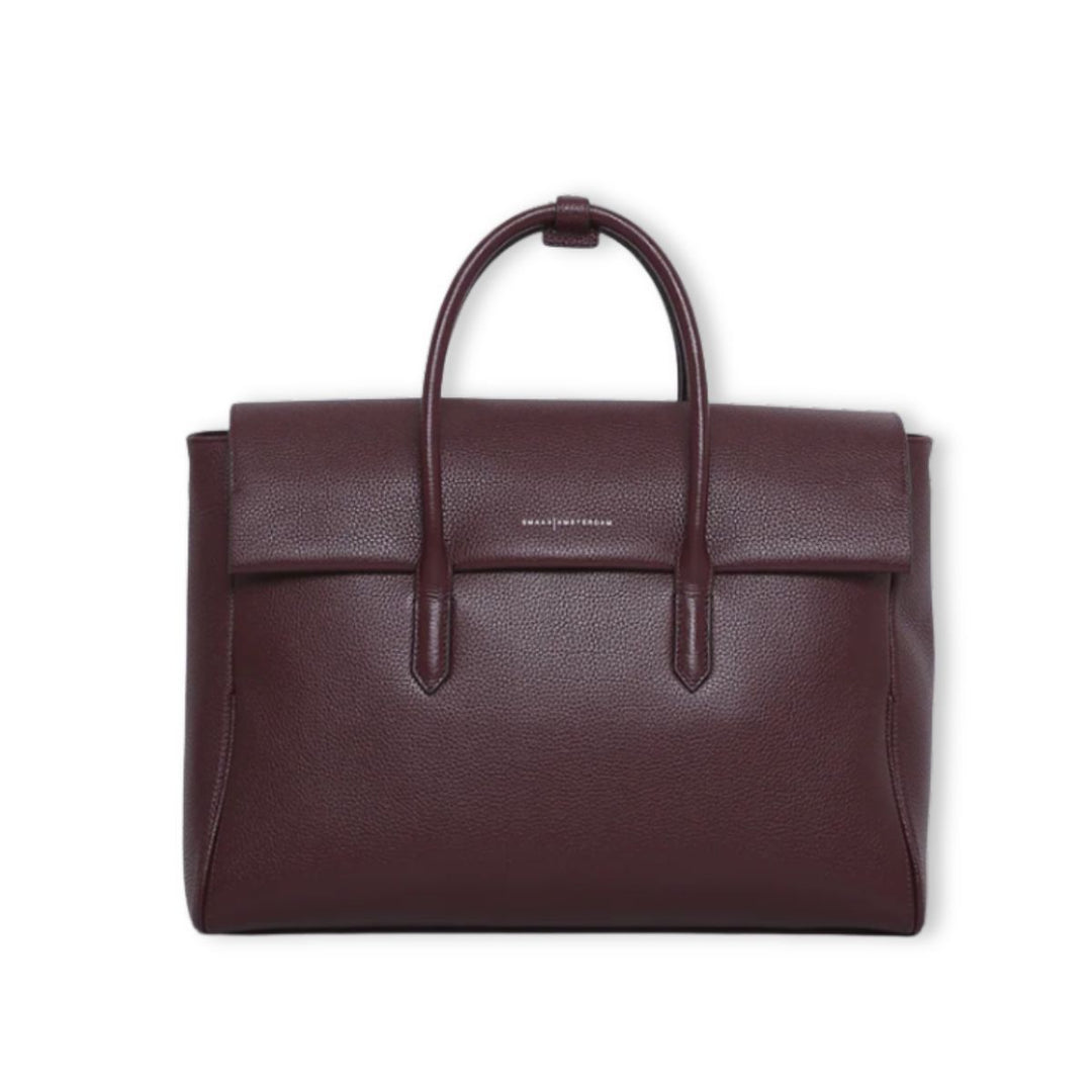 Voorkant van de Smaak Amsterdam Barbra xl Bordeaux #kleur_bordeaux