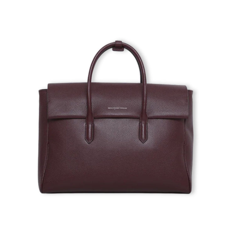 Voorkant van de Smaak Amsterdam Barbra xl Bordeaux #kleur_bordeaux