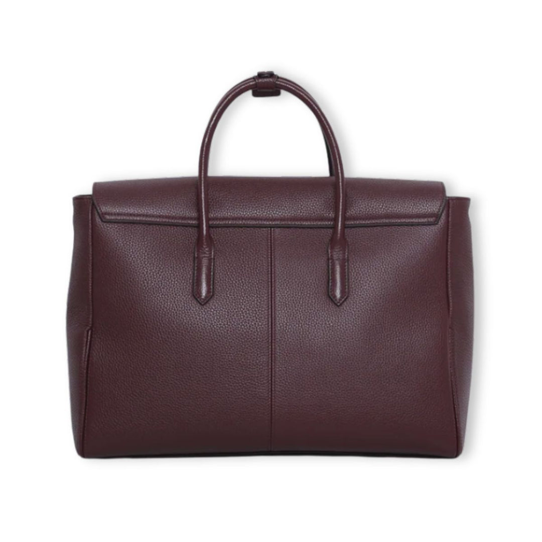Achterkant van de Smaak Amsterdam Barbra xl Bordeaux #kleur_bordeaux